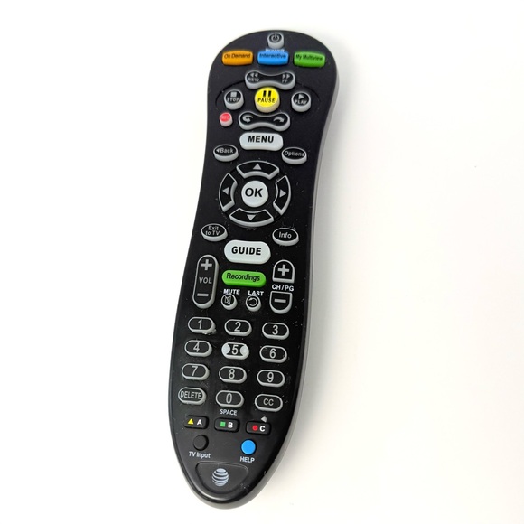 at&t | Other | Att Uverse S3sb Programmable Ir Universal Remote Control ...